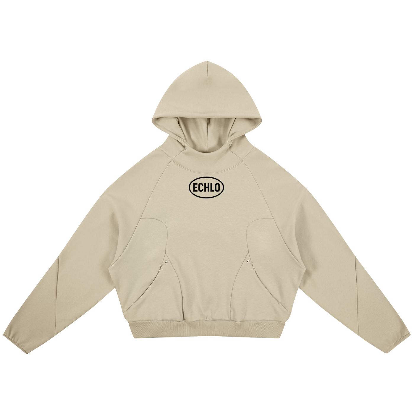 Curved Panel Echlo Hoodie