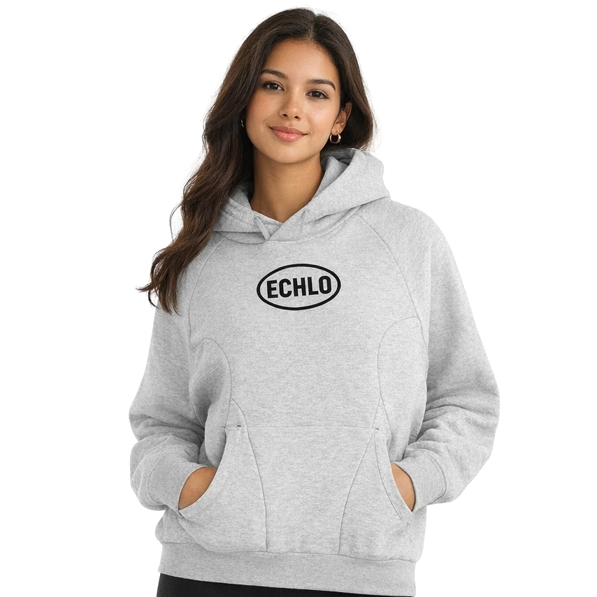 Curved Panel Echlo Hoodie
